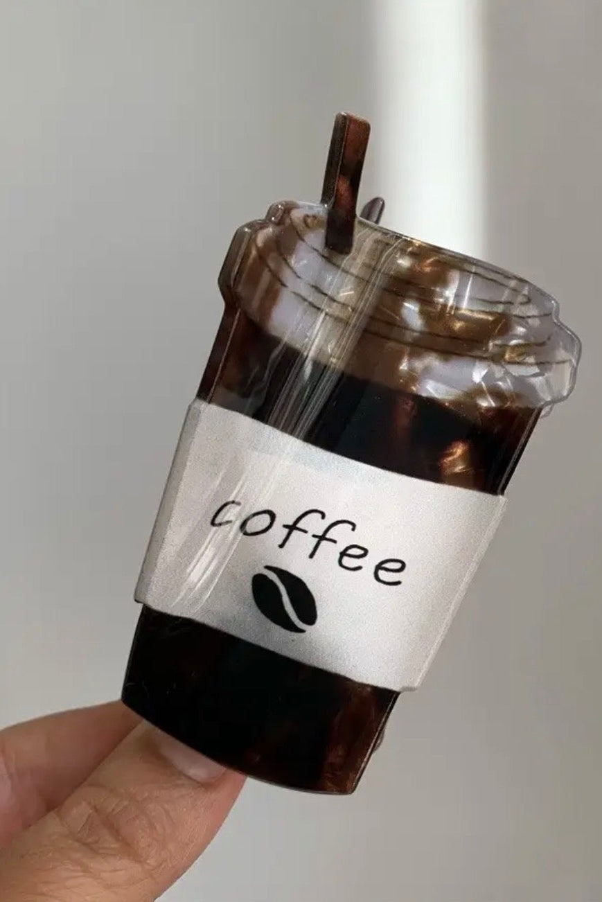 Coffee Claw Clip