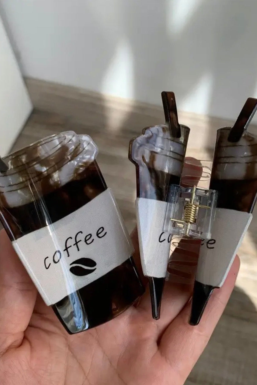 Coffee Claw Clip
