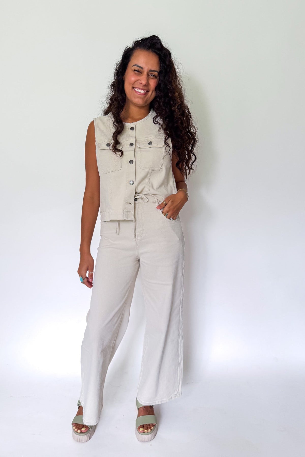 Alina Vest Set